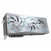 Gigabyte NVIDIA GeForce RTX 5090 AORUS MASTER ICE 32G Graphics Card, 32GB GDDR7, 21760 CUDA Cores, 2655 MHz Core Clock, Triple Fan, White, RGB, 3x DisplayPorts / 1x HDMI Port