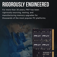 PNY Performance MN16GSD43200-SI 16GB (1x 16GB) SODIMM System Memory, 3200MHz, DDR4, CL22