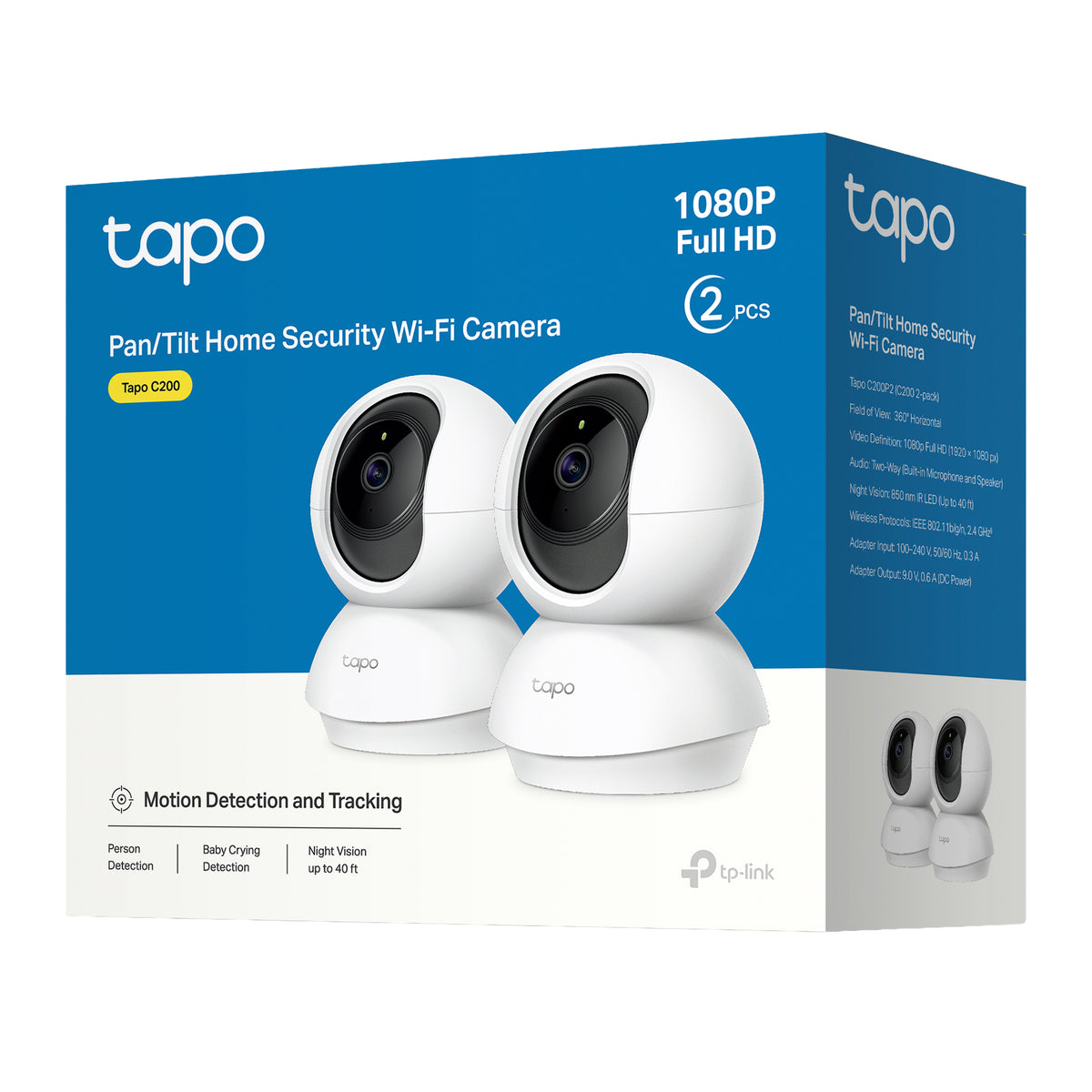 TP-Link Tapo Pan/Tilt Home Security Wi-Fi Camera