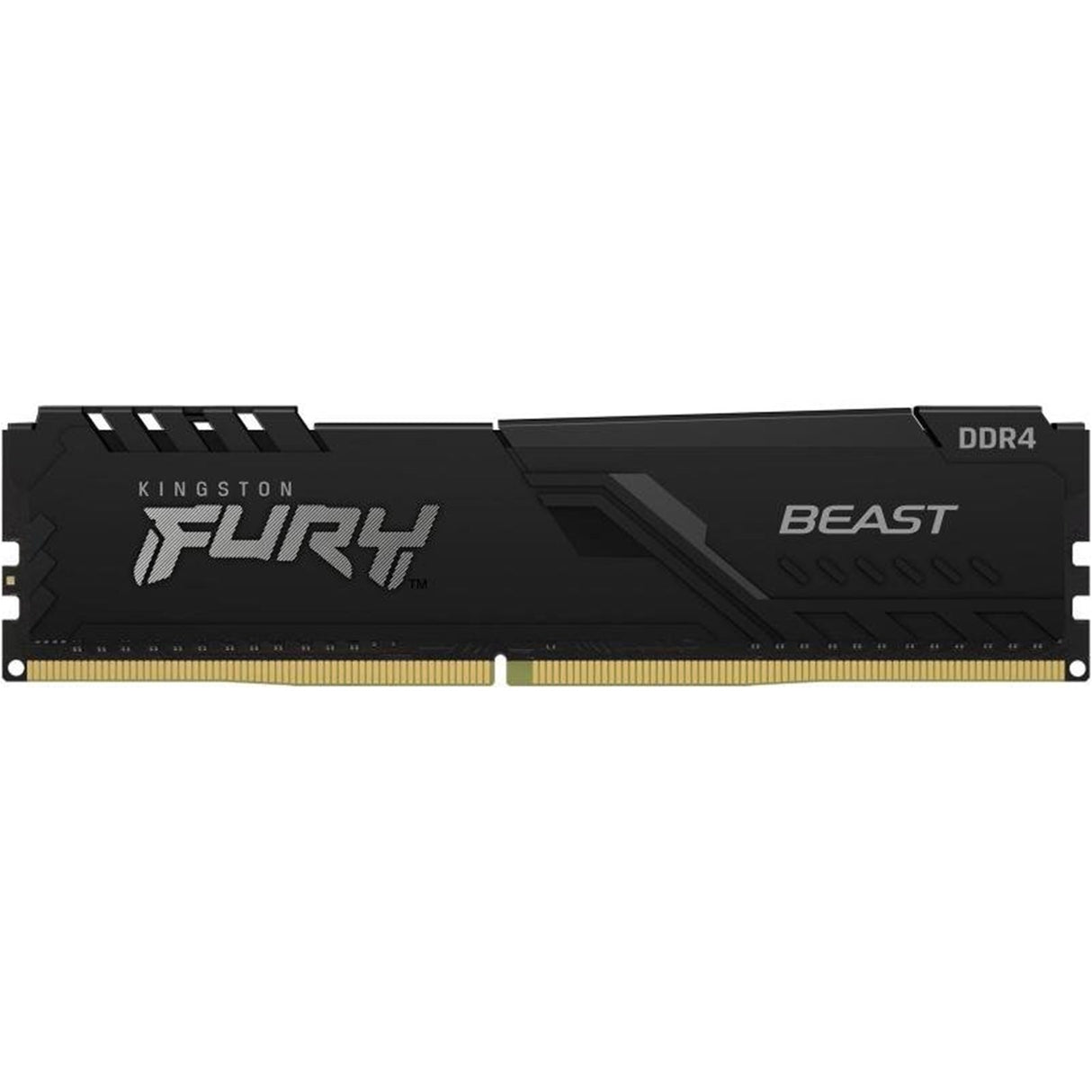 Kingston FURY Beast KF432C16BB/8 8GB (1x 8GB) DIMM System Memory, 3200MHz, DDR4, CL16, Black, Intel XMP