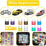 120pcs Small Car Fuse Assortment