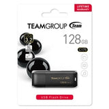 Team C175 128GB USB 3.2 Black USB Flash Drive