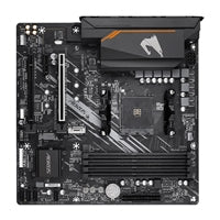 Gigabyte B550M AORUS ELITE Ultra Durable AMD AM4 Socket Motherboard, Micro-ATX, 4x DDR4 Slots, 2x M.2 Sockets, Fitted I/O Shield, GbE LAN, 1x DVI-D / 1x HDMI Port