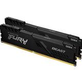 Kingston FURY Beast KF432C16BBK2/64 64GB (2x 32GB) DIMM System Memory, 3200MHz, DDR4, CL16, Black, Intel XMP