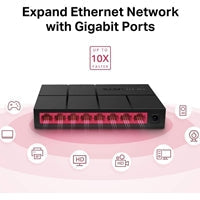 Mercusys MS108G 8 Port Gigabit Ethernet Network Switch