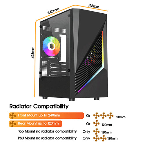 VIDA Genesis Tower Black