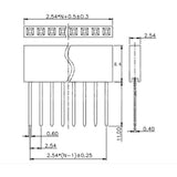 1x40 Female Pin Header