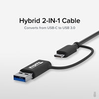 Plugable USBC-E2500 USB-A/USB-C to 2.5GbE Gigabit Ethernet Adapter