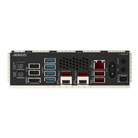 Gigabyte X870E AORUS MASTER AMD AM5 Socket Motherboard, ATX, 4x DDR5 Slots, 4x M.2 Sockets, Fitted I/O Shield, 5GbE LAN, Wi-Fi 7, 1x HDMI Port / 2x USB-C (USB4)