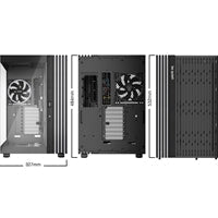be-quiet! Light Base 900 FX, Black, Full Tower E-ATX Case, Massive ARGB LED Strip, Full Windowed Design, 4 Light Wings 140mm PWM fans included