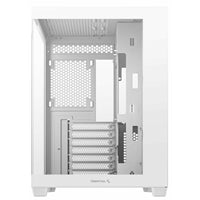 DeepCool CG530 Dual-Chamber Computer Case, Tempered Glass Panels, Advanced Cooling Support, Exceptional Cable Management, White