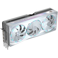 Gigabyte NVIDIA GeForce RTX 5090 AORUS MASTER ICE 32G Graphics Card, 32GB GDDR7, 21760 CUDA Cores, 2655 MHz Core Clock, Triple Fan, White, RGB, 3x DisplayPorts / 1x HDMI Port