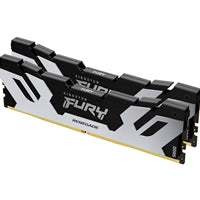 Kingston FURY Renegade KF560C32RSK2-96 96GB (2x 48GB) DIMM System Memory, 6000MHz, DDR5, CL32, Silver, Intel XMP