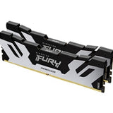Kingston FURY Renegade KF560C32RSK2-96 96GB (2x 48GB) DIMM System Memory, 6000MHz, DDR5, CL32, Silver, Intel XMP