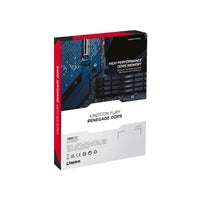Kingston FURY Renegade KF560C32RSK2-96 96GB (2x 48GB) DIMM System Memory, 6000MHz, DDR5, CL32, Silver, Intel XMP