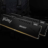 Kingston FURY Beast KF556C40BB-8 8GB (1x 8GB) DIMM System Memory, 5600MHz, DDR5, CL40, Black, Intel XMP