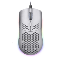 Tecware Exo Elite Lightweight 16000dpi RGB USB Gaming Mouse White