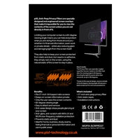 piXL 27 Inch Monitor Security Privacy Screen/ Privacy Filter, Anti-Glare, Anti-Peep, Anti-Static & Blackout