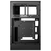 DeepCool CH270 Digital Micro-ATX Case, Mini-Tower PC Case with Tempered Glass Side Panel, USB-C Port, High Airflow Support for 360mm Radiator, ATX PSU, Black