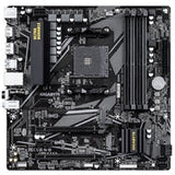 Gigabyte B550M DS3H AC R2 Ultra Durable AMD AM4 Socket Motherboard, Micro-ATX, 4x DDR4 Slots, 2x M.2 Socket, GbE LAN, Wi-Fi 5, 1x DisplayPort / 1x HDMI Port