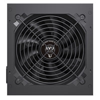 EVO LABS BR750-12BL 750W PSU,120mm Black Silent Fan with Improved Ventilation, Non Modular, High-Efficiency, PFC Certified, CE Compliant, Retail Packaged