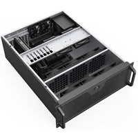 Codegen CSCG4U600GP 4U Rackmount Server Case, 600mm Deep, SSI-EEB/E-ATX/ATX/Micro-ATX Compatible, 8 PCI Expansion Slots, Dual 80mm PWM Cooling Fans, USB-C & USB 3.0
