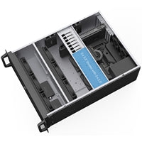 Codegen CSCG4U600GP 4U Rackmount Server Case, 600mm Deep, SSI-EEB/E-ATX/ATX/Micro-ATX Compatible, 8 PCI Expansion Slots, Dual 80mm PWM Cooling Fans, USB-C & USB 3.0