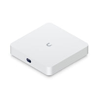 Ubiquiti UniFi Network Video Recorder Instant, Compact UniFi Protect NVR with 3.5" HDD support, featuring an integrated 6-port PoE switch, integrated HDMI View Port, and a capacity for (6) 4K cameras or (15) Full HD cameras