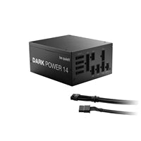be quiet! DARK POWER 14, 1200W, 80 PLUS certified and Cybenetics efficiency, ATX 3.1 compliant, PCIe 5.1 compatible, backed by a 10-year manufacturer's warranty.