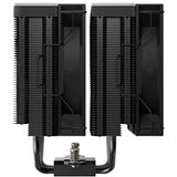 DeepCool AG620 BK ARGB V2 Dual-Tower CPU Air Cooler with 120mm ARGB Fans, Compatible with Intel LGA 1851/1700/1200/115x & AMD AM5/AM4, High-Performance Quiet Cooling, Matte Black