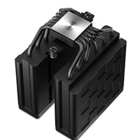 DeepCool AG620 BK ARGB V2 Dual-Tower CPU Air Cooler with 120mm ARGB Fans, Compatible with Intel LGA 1851/1700/1200/115x & AMD AM5/AM4, High-Performance Quiet Cooling, Matte Black
