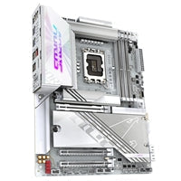Gigabyte Z890 AORUS PRO ICE Intel 1851 Socket Motherboard, ATX, 4x DDR5 Slots, 5x M.2 Sockets, Fitted I/O Shield, 5GbE LAN, Wi-Fi 7, 2x USB-C (USB4)