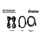 iiyama G-Master Red Eagle gaming monitor GB3272QSU-B1 32" Black, 2560 x 1440, 0.5ms, 180hz, Nvidia G-Sync, HDMI, DisplayPort, Height Adjustable, PIP and PBP