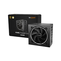 be quiet! Pure Power 13 M 1200W PSU, 80 PLUS Gold, Exceptionally Quiet 120mm Fan, ATX 3.1, 10 Year Warranty