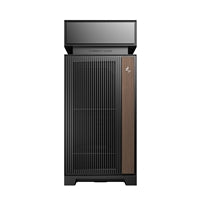 DeepCool CL6600 ARGB Modular Split-Chamber Mid-Tower ATX Case, Tempered Glass Panels,  Pre-installed 360mm ARGB Liquid Cooler, 2 x FL12R  SE ARGB Fans, USB 3.0, Mini-ITX/Mico-ATX/ATX, Black