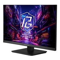 ASRock Phantom Gaming PG27FFT1B 27 Inch FHD (1920 x 1080) IPS Gaming Monitor, 180Hz 1ms (MPRT) Response Time, 2 x HDMI 2.0, 1 x DisplayPort 1.2, with Speakers