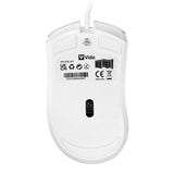 VIDA REBEL 2IN1 WHITE USB DESK KIT keyboard Mouse included Gaming QWERTY UK English