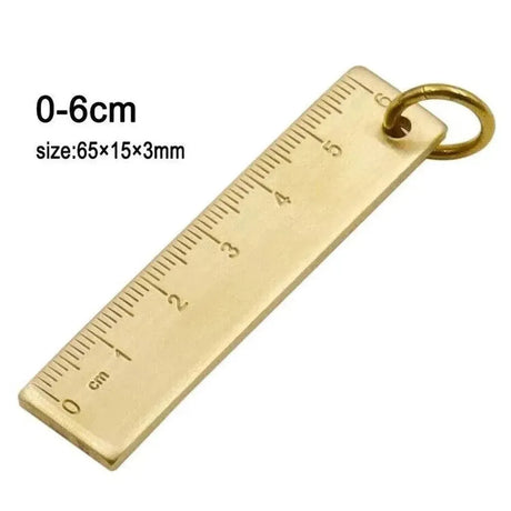 6cm Ruler Keyring Ruler