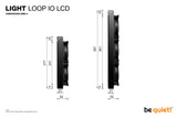 be quiet! Light Loop IO LCD 360 mm Black