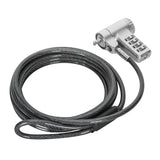 Targus ASP96RGLX cable lock Silver 2 m