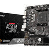 MSI A520M-A PRO motherboard AMD A520 Socket AM4 micro ATX