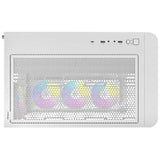 ANTEC Constellation C5 Curve White ARGB Case, Curved Glass Panels, Dual Chamber, Support back-connect motherboards, 4 x ARGB PWM fans with built-in fan controller, ATX, Micro-ATX, ITX