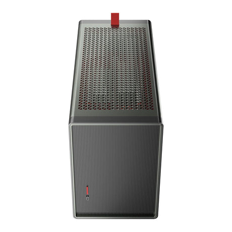 Antec Performance 1M Aventurine Mini-ITX Gaming Case with Aluminum Finish, PCIe 4.0 Riser Cable, USB 3.2 Gen2 Type-C, Tool-Free Side Panels, Solid Side Panel, SFX-L & SFX PSU Support
