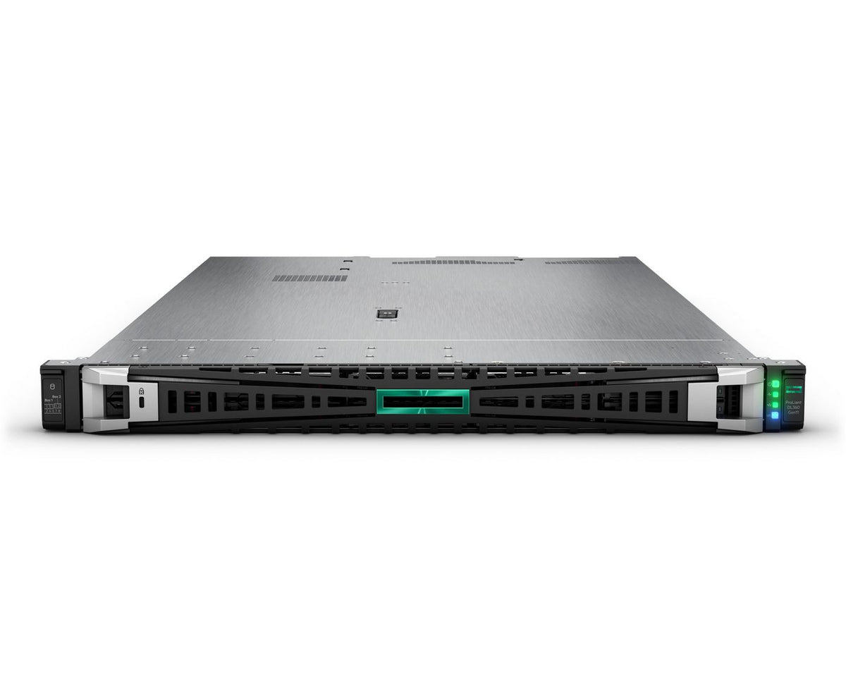 Hewlett Packard Enterprise ProLiant DL360 Gen11 4510 2.4GHz 12c 1P 2x32GB-R 8SFF MR408i-o 2x2.4TB HDD 2x1000W PS EU Server