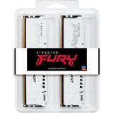 Kingston FURY Beast KF564C32BWEK2-64 64GB (2x 32GB) DIMM System Memory, 6400MHz, DDR5, CL32, White, Intel XMP, AMD EXPO