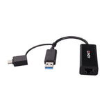 Lindy USB 3.2 Gen 1 Gigabit Ethernet Converter, Bus-Powered, No External Power Supply Required