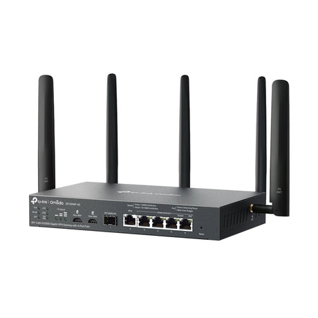 TP-Link Omada ER706WP-4G 4G+ Cat6 AX3000 Gigabit VPN Gateway with 4-Port PoE