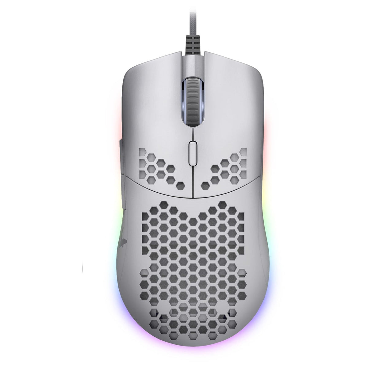 Tecware Exo Elite Lightweight 16000dpi RGB USB Gaming Mouse White