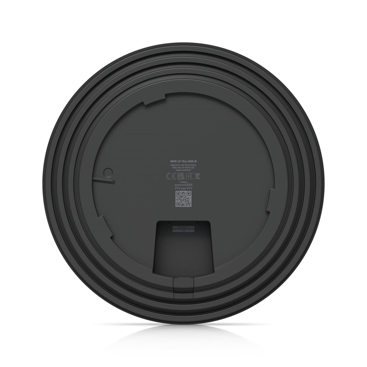 Ubiquiti U7-PRO-XGS UniFi 7 Pro XGS Ceiling Mounted 8 Stream WiFi 7 6GHz 10GbE Access Point - Black