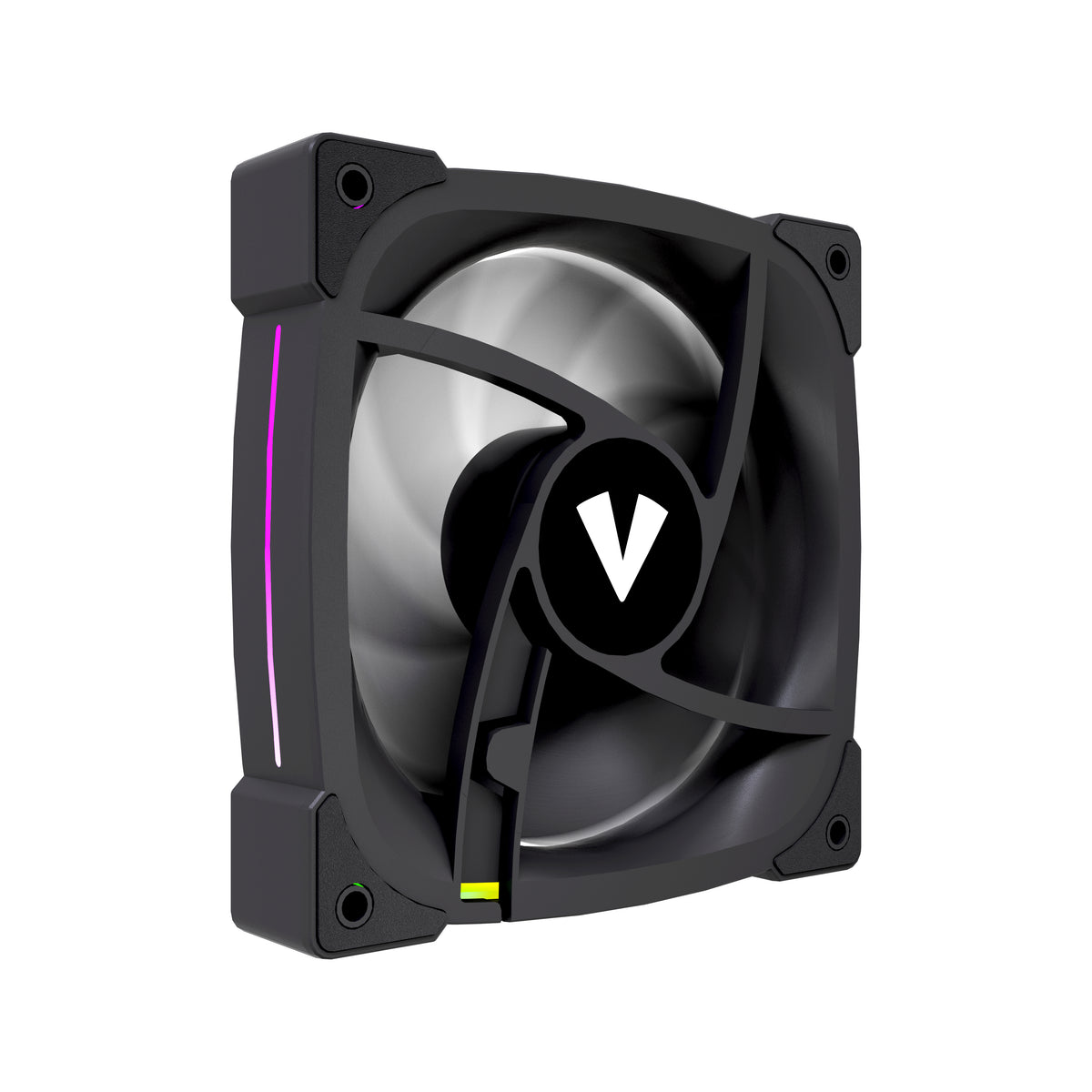 VIDA STEALTH REVERSE BLK ARGB FAN 120MM Computer case 12 cm Black 1 pc(s)